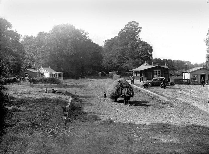 site of old Muskerry Tram station