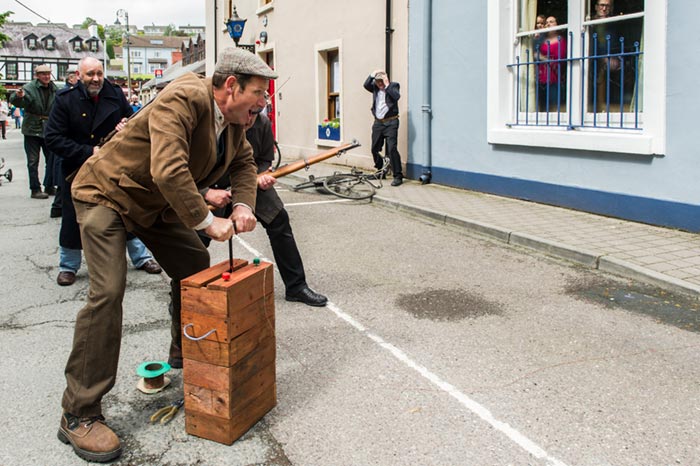 re-enactment by Blarney Men's Shed