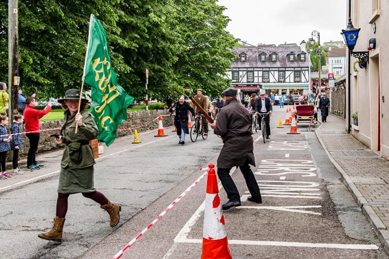 re-enactment by Blarney Men's Shed